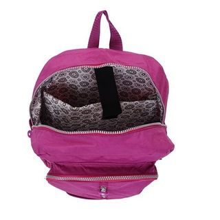 Balo kipling dây kéo giữa loại lớn - màu xanh chuối