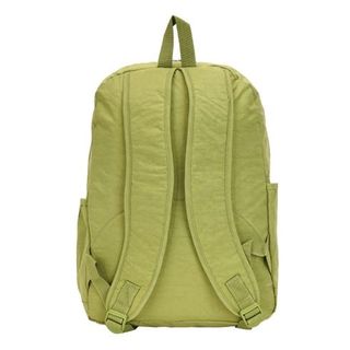 Balo kipling dây kéo giữa loại lớn - màu xanh chuối