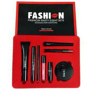 Bộ trang điểm set make-up fashion party eight sets black up 8 món