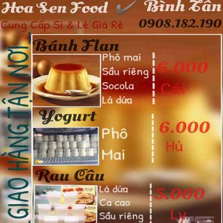 Yogurt - bánh flan - rau câu