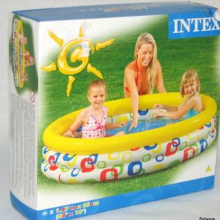 Bể bơi họa tiết 3 tầng intex 58439