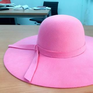 Nón vành rộng vải nỉ hàng xuất