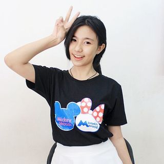 Áo thun mickey minnie
