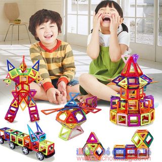 Đồ chơi miếng ghép nam châm mag toys 72 chi tiết giá sỉ