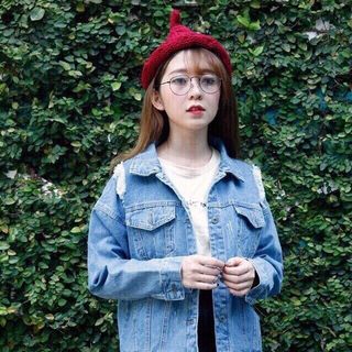 Áo khoác jean hàng đang hot