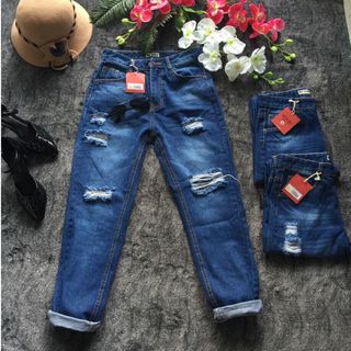 Quần baggy jean hàng sỉ nguyên ri giá rẻ