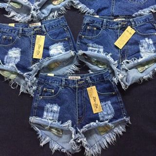 Quần short jean sỉ nguyên ri lẻ size giá rẻ hàng