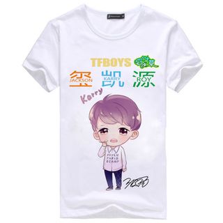 Áo thun thần tượng tfboys ciu lun