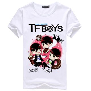 Áo thun thần tượng tfboys ciu lun