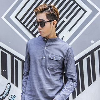 Sơ mi nam tay dài thời trang