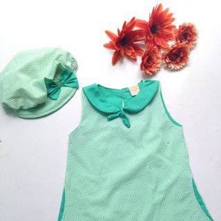 590070 đâm caro nơ cổ nón ri 8