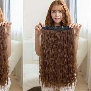 Tóc kẹp giả