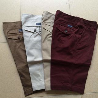 Short kaki vải dư