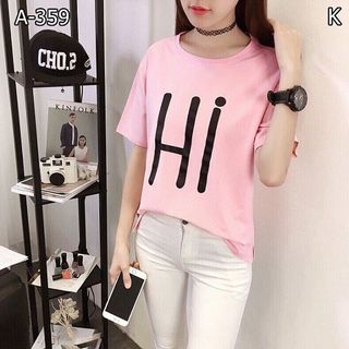 Áo thun cổ tròn