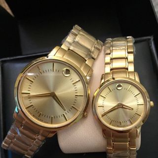 Đồng hồ movado đôi m005 2kim cao cấp
