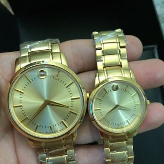 Đồng hồ movado đôi m005 2kim cao cấp