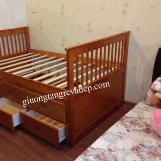 Giường 2 tầng trệt giá rẻ