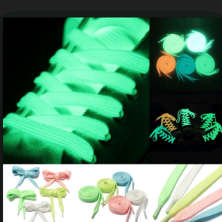 dây giày dạ quang phát sáng trong đêm giá sỉ 10k/cặp 60cm 15k/cặp 80cm
