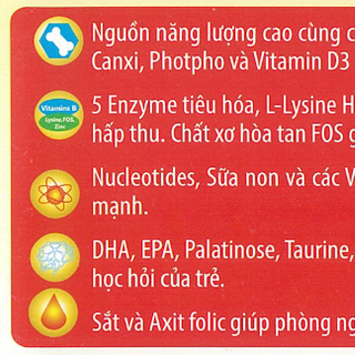 Sữa bột cho trẻ từ 0-12 tháng