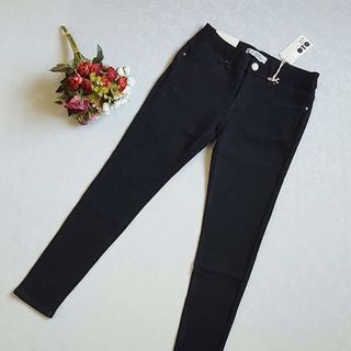 Quần thun topshop co giản thoải mái với 2 màu đen xanh đen