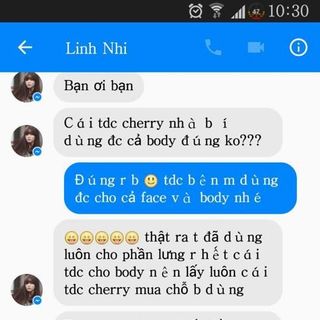 Tẩy tế bào chết cherry
