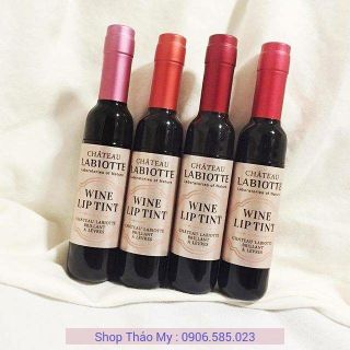 Son rượu chateau labiotte wine lip tint giá sỉ