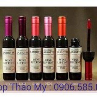 Son rượu chateau labiotte wine lip tint