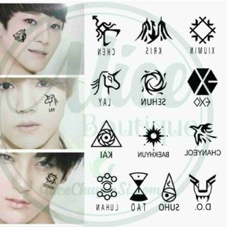 Tattoo sticker - hình xăm dán loại nhỏ
