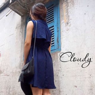 đầm suông cloudy