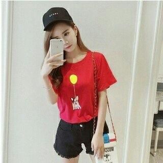 Áo form rộng xẻ tà