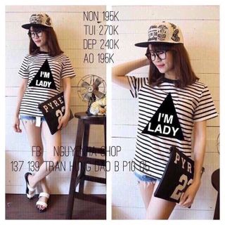 Áo thun im lady