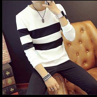 Ao thun nam tay dài phối hot nhất 2016 của hàn quốc