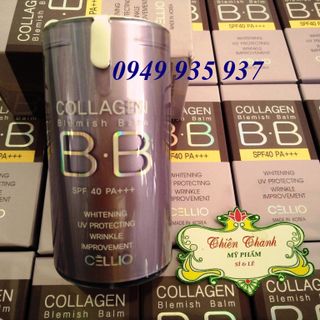 Collagen blemish balm spf 40 pa whitening - uv protecting - wrinkle - improvement cellio
