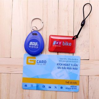 Khóa chống trộm xe máy iky bike bằng thẻ từ