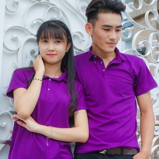 Áo thun cổ trụ trơn 38k