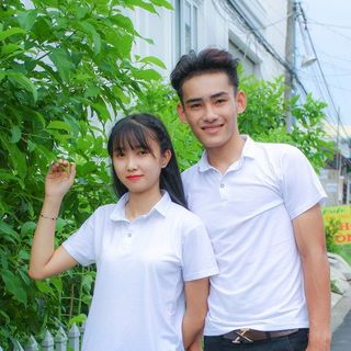Áo thun cổ trụ trơn 38k