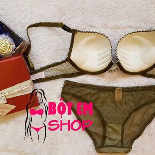 Bộ lót victorias secret ren lưới quả chéo sa003
