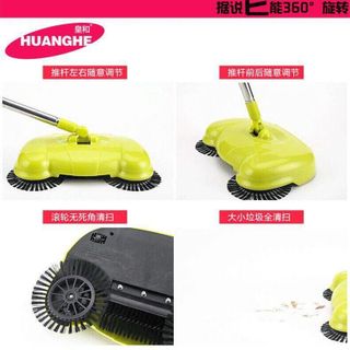 Chổi quét nhà 360 độ hút bụi ko cần điện