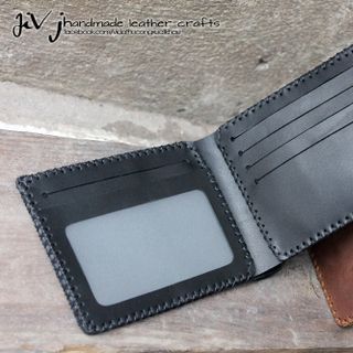 Ví da thủ công jivj