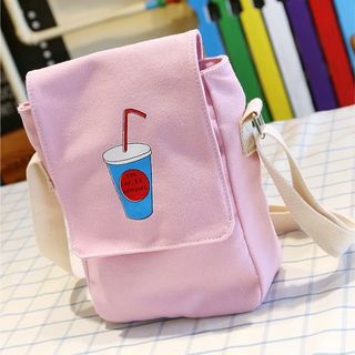 Túi vải bố canvas hình ly nước