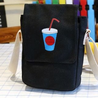 Túi vải bố canvas hình ly nước