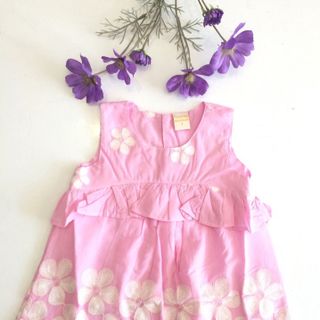 594077 đầm bèo ngực bông chân