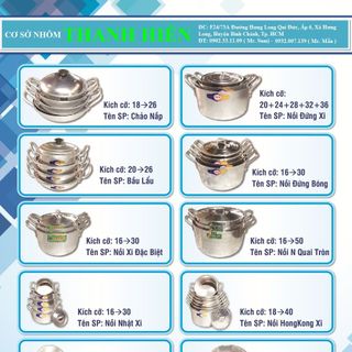 Xoong nồi gia dụng thanh hiền