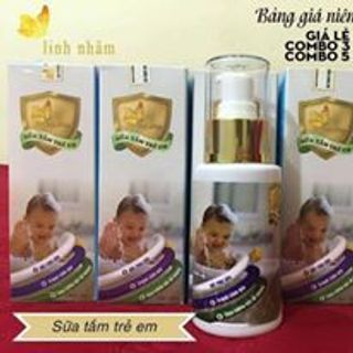 Sữa tắm trẻ em linh nhâm