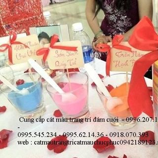 bán combo 6kg cát được chọn màu có đến 12 màu giá 180k/6kí giá sỉ