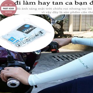 Găng tay phượt chống nắng aqua