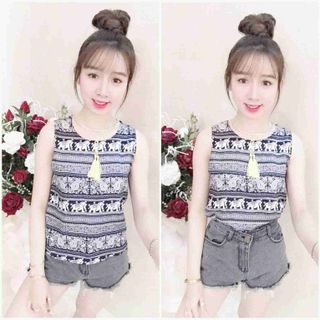 Áo thổ cẩm kate tua rua