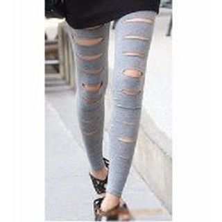 Quần legging rách