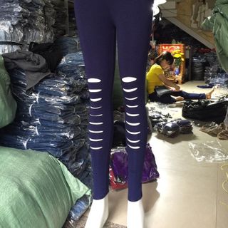 Quần legging rách