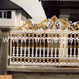 Hàng rào sắt nhúng kẽm siêu bền